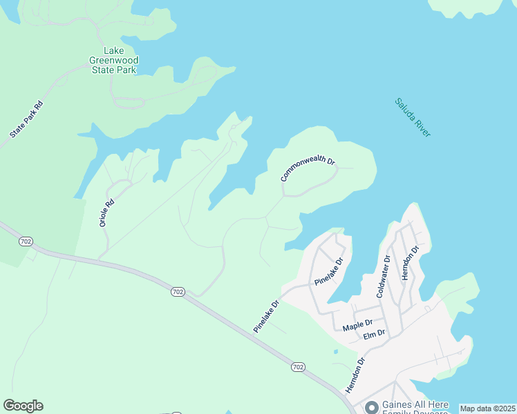 map of restaurants, bars, coffee shops, grocery stores, and more near 217 Commonwealth Drive in Ninety Six