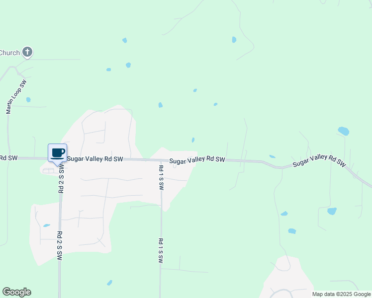 map of restaurants, bars, coffee shops, grocery stores, and more near 884 Sugar Valley Road Southwest in Cartersville