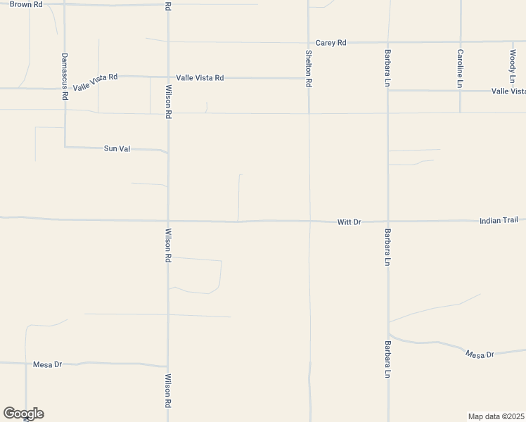 map of restaurants, bars, coffee shops, grocery stores, and more near Indian Trail in Twentynine Palms