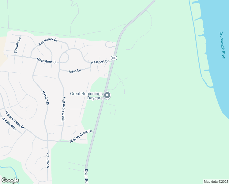 map of restaurants, bars, coffee shops, grocery stores, and more near 9823 Black Bear Hollow Southeast in Winnabow