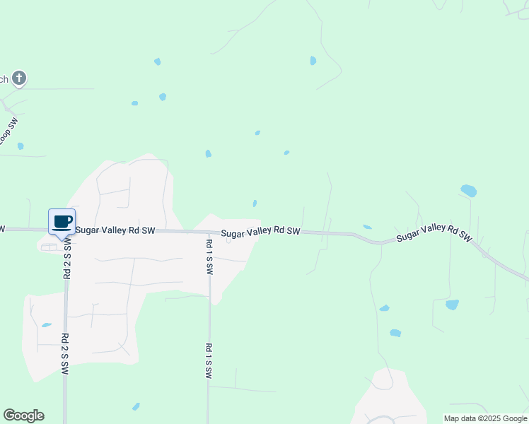 map of restaurants, bars, coffee shops, grocery stores, and more near 866 Sugar Valley Road Southwest in Cartersville