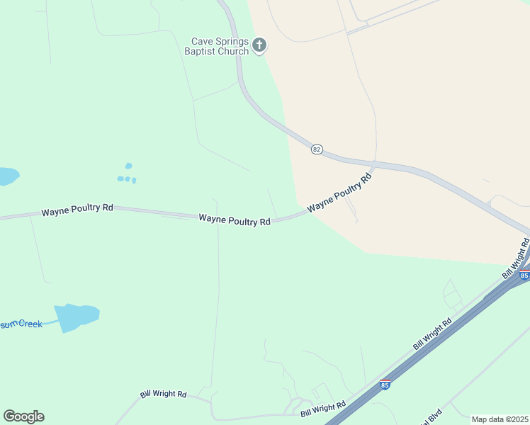 map of restaurants, bars, coffee shops, grocery stores, and more near 4479 Wayne Poultry Road in Pendergrass