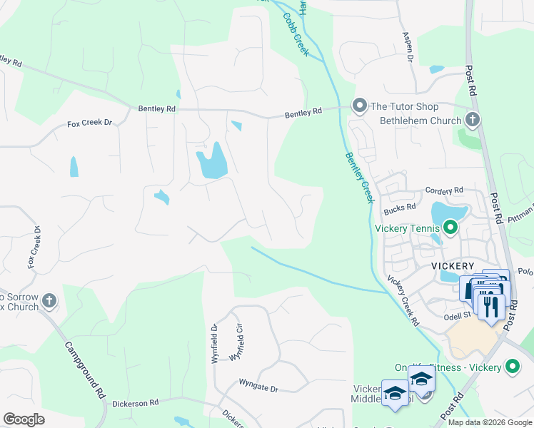 map of restaurants, bars, coffee shops, grocery stores, and more near 6775 Kinnity Court in Cumming