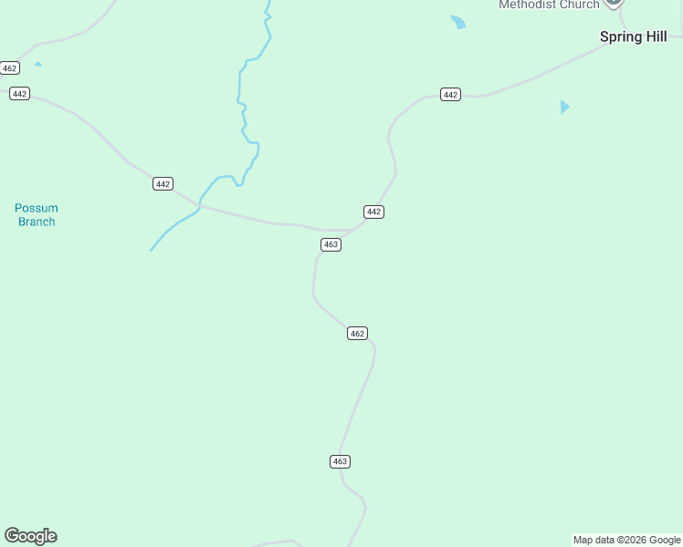 map of restaurants, bars, coffee shops, grocery stores, and more near County Road 462 in Oxford