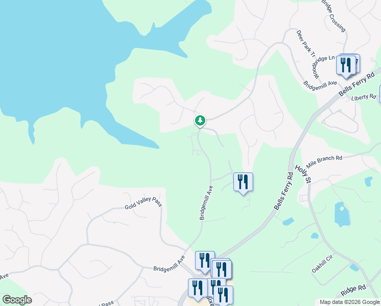 map of restaurants, bars, coffee shops, grocery stores, and more near 140 Stonegate Lane in Canton
