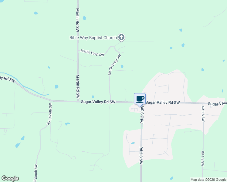 map of restaurants, bars, coffee shops, grocery stores, and more near 116-198 Martin Loop Southwest in Cartersville