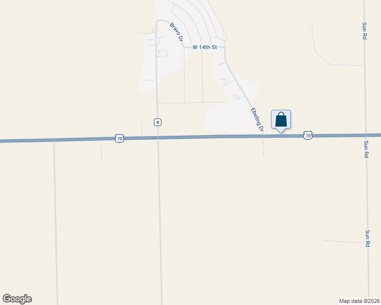 map of restaurants, bars, coffee shops, grocery stores, and more near 7305 Olton Road in Plainview