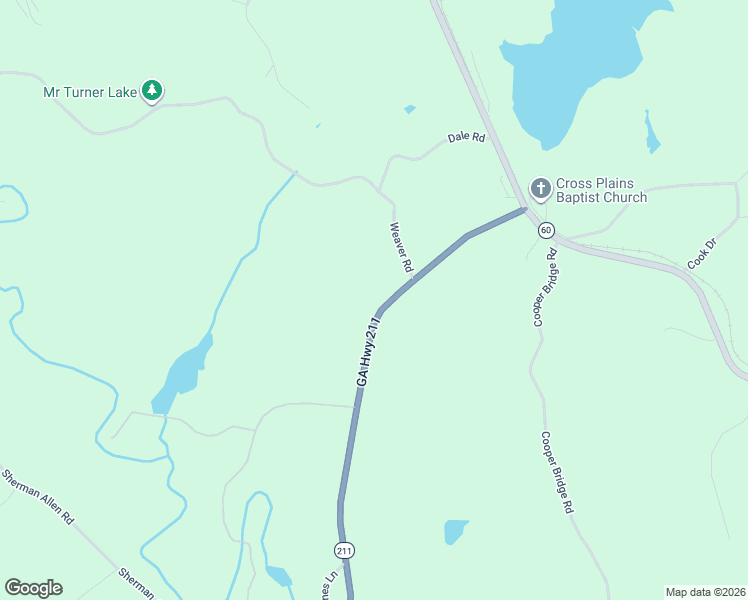 map of restaurants, bars, coffee shops, grocery stores, and more near 3214 Tanners Mill Road in Gainesville