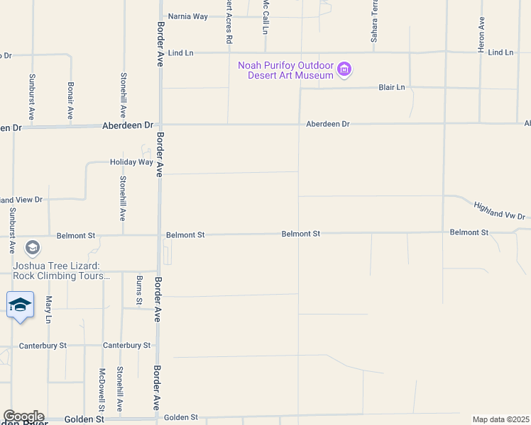 map of restaurants, bars, coffee shops, grocery stores, and more near Bellflower Street in San Bernardino County