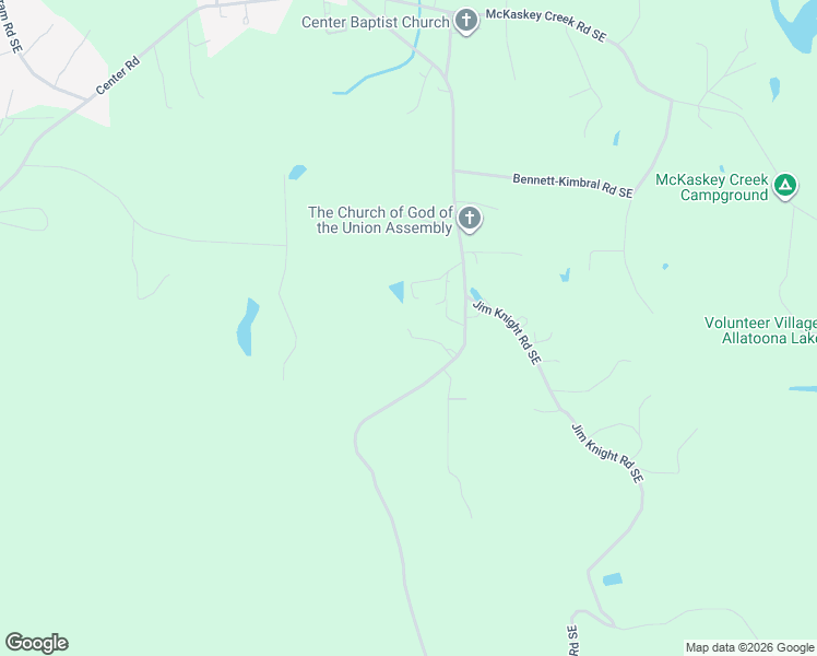 map of restaurants, bars, coffee shops, grocery stores, and more near 692 Georgia 20 Spur in Cartersville