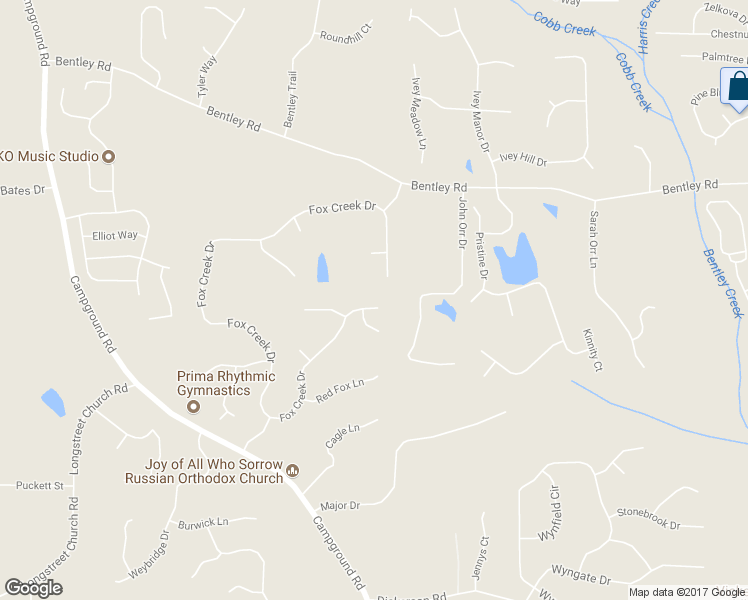 map of restaurants, bars, coffee shops, grocery stores, and more near 7315 Fox Creek Drive in Cumming