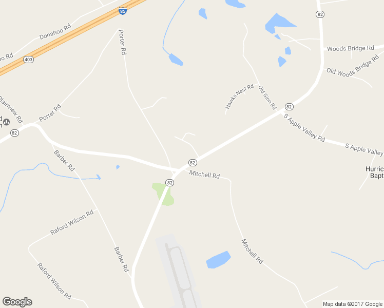 map of restaurants, bars, coffee shops, grocery stores, and more near 35 Boogies Run in Commerce