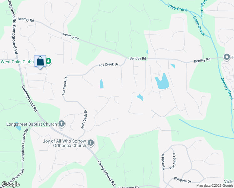 map of restaurants, bars, coffee shops, grocery stores, and more near 7315 Fox Creek Drive in Cumming