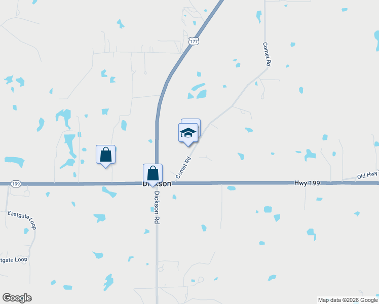 map of restaurants, bars, coffee shops, grocery stores, and more near 4762 Oklahoma 199 in Ardmore