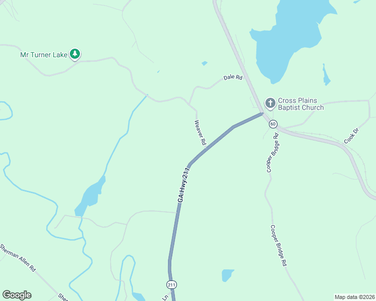 map of restaurants, bars, coffee shops, grocery stores, and more near 3214 Tanners Mill Road in Gainesville