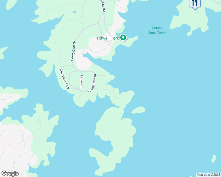 map of restaurants, bars, coffee shops, grocery stores, and more near 5495 Williams Shores Drive in Cumming