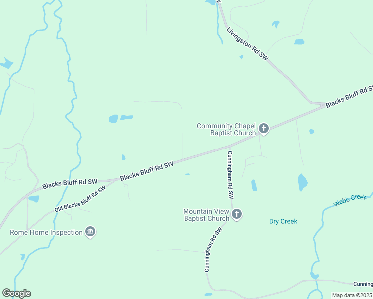 map of restaurants, bars, coffee shops, grocery stores, and more near 20 Boyd Road Southwest in Rome