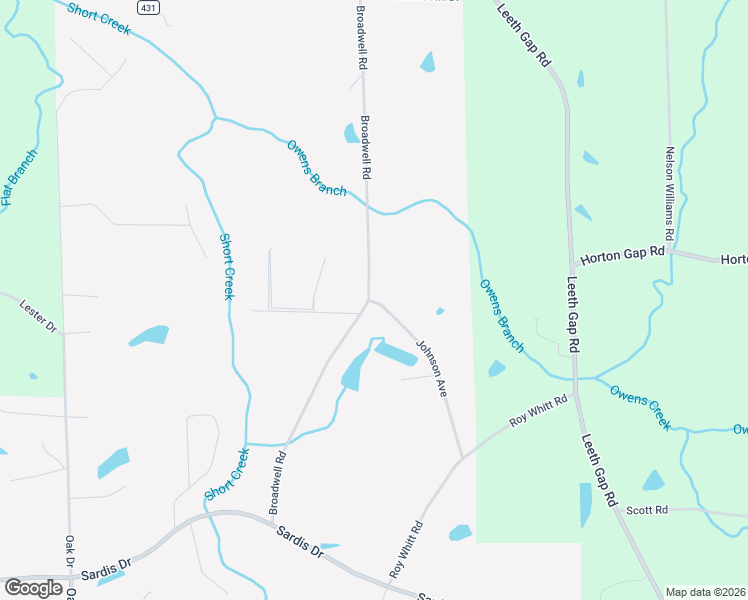 map of restaurants, bars, coffee shops, grocery stores, and more near 600 Johnson Avenue in Sardis City