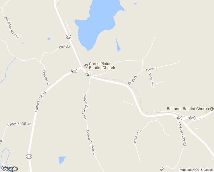 map of restaurants, bars, coffee shops, grocery stores, and more near 3234 Candler Road in Gainesville