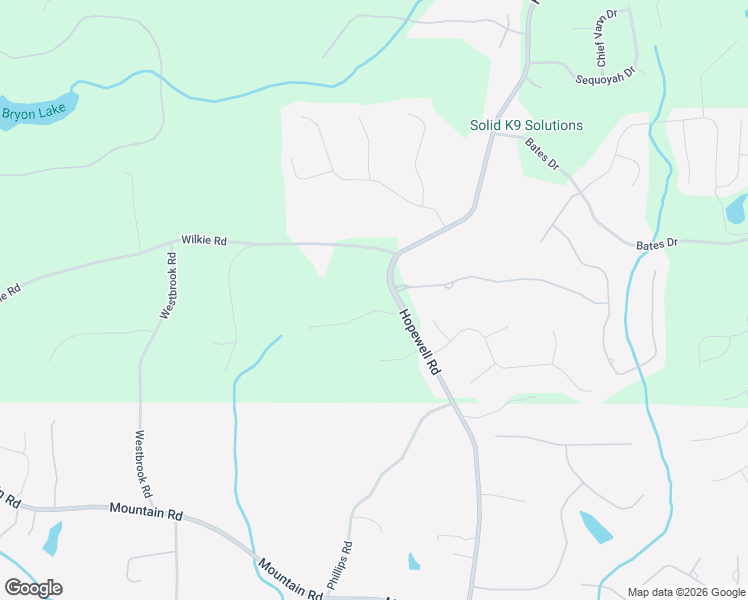 map of restaurants, bars, coffee shops, grocery stores, and more near 4100 Holbrook Campground Road in Alpharetta