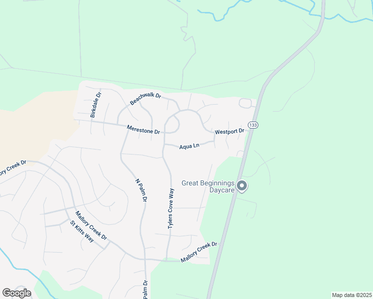 map of restaurants, bars, coffee shops, grocery stores, and more near 816 Aqua Lane in Winnabow