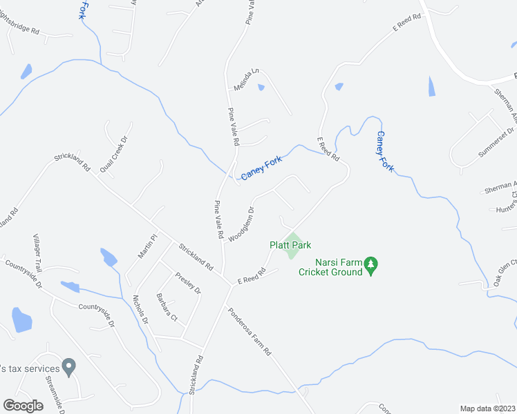 map of restaurants, bars, coffee shops, grocery stores, and more near 4334 Woodglenn Drive in Gainesville