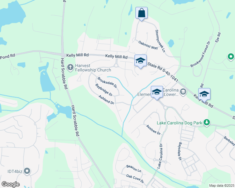 map of restaurants, bars, coffee shops, grocery stores, and more near 212 Brooksdale Drive in Columbia
