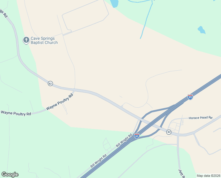 map of restaurants, bars, coffee shops, grocery stores, and more near 2306 Holly Springs Road in Jefferson