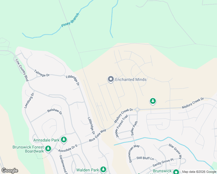 map of restaurants, bars, coffee shops, grocery stores, and more near 1169 King Eider Way in Leland