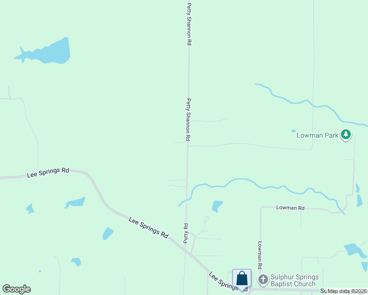 map of restaurants, bars, coffee shops, grocery stores, and more near 3800 Petty Road in Pine Bluff