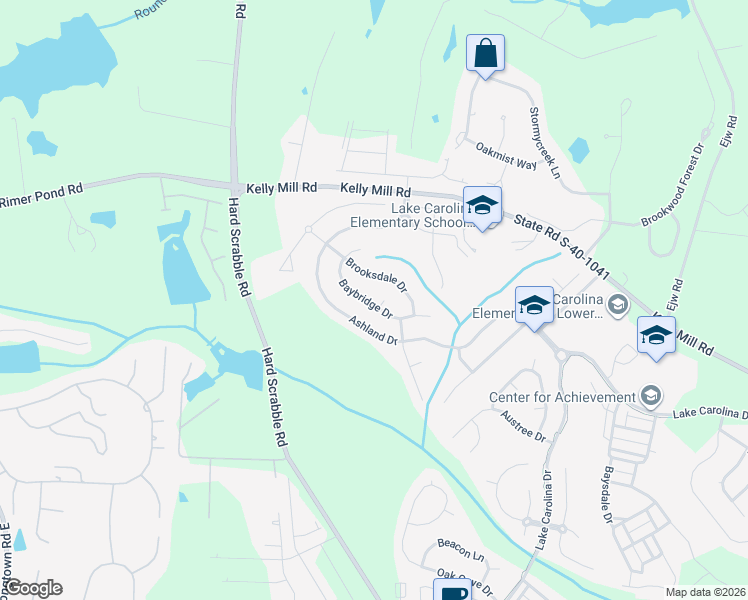 map of restaurants, bars, coffee shops, grocery stores, and more near 62 Bayside Court in Columbia