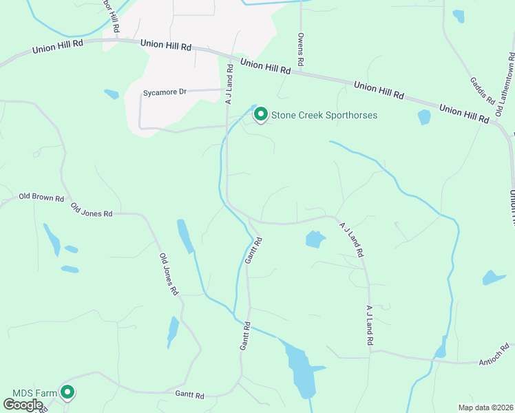 map of restaurants, bars, coffee shops, grocery stores, and more near 1320 A J Land Road in Canton