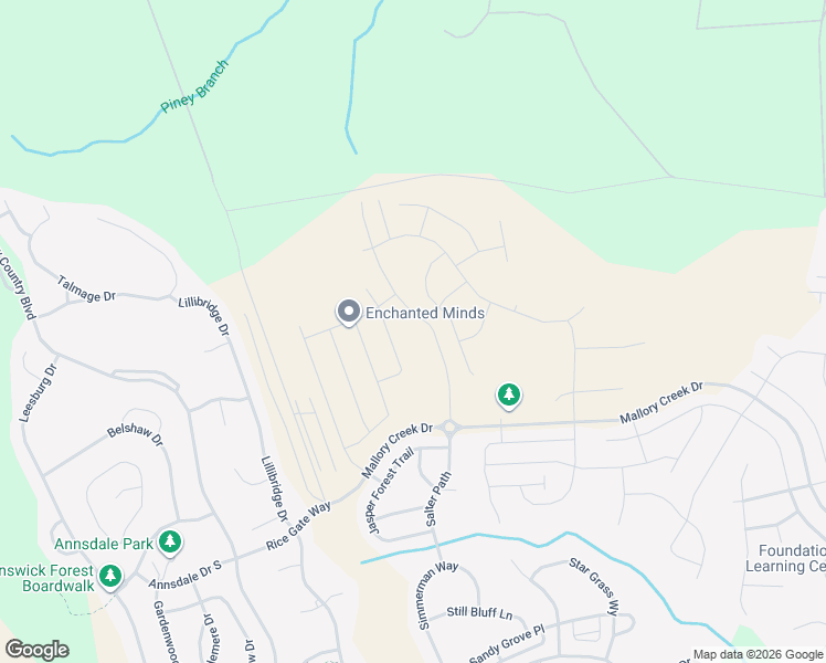 map of restaurants, bars, coffee shops, grocery stores, and more near Wire Road in Leland