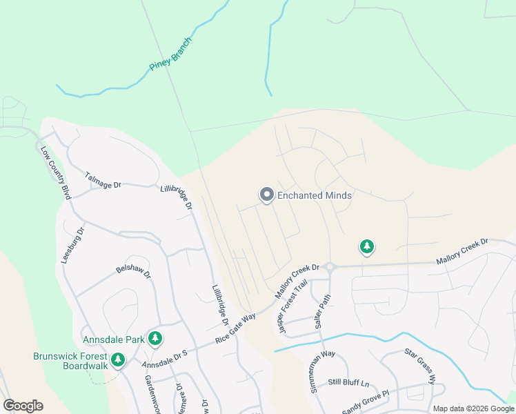 map of restaurants, bars, coffee shops, grocery stores, and more near 1169 King Eider Way in Leland