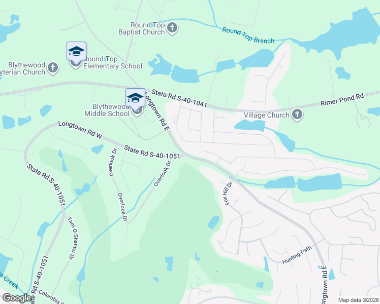 map of restaurants, bars, coffee shops, grocery stores, and more near 200 Coatbridge Drive in Blythewood