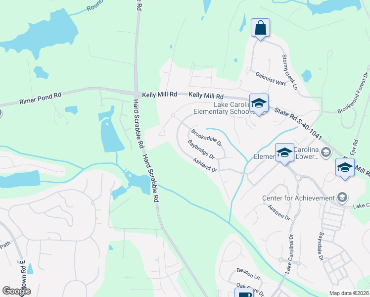 map of restaurants, bars, coffee shops, grocery stores, and more near 328 Baybridge Drive in Columbia
