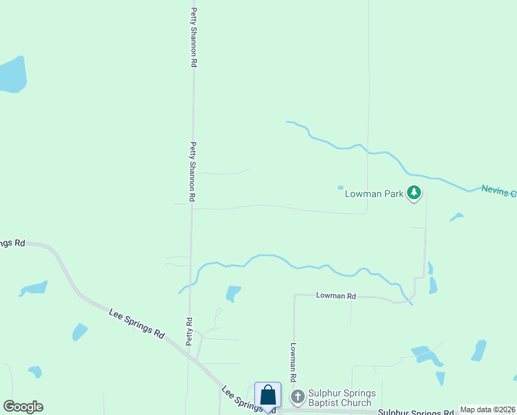 map of restaurants, bars, coffee shops, grocery stores, and more near 9310 Henderson Road in Pine Bluff