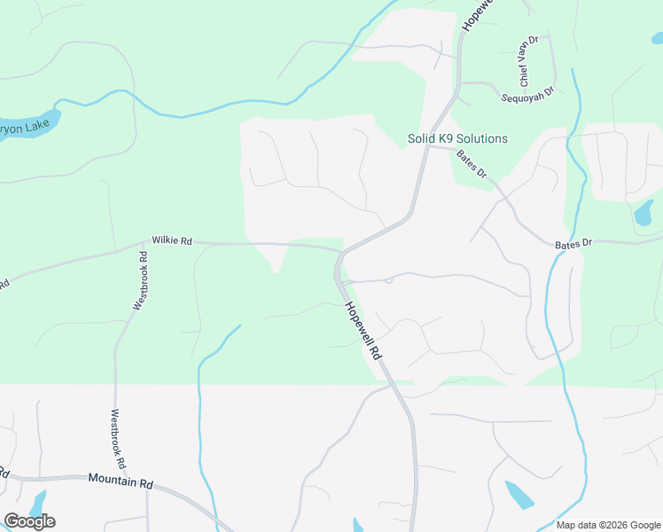 map of restaurants, bars, coffee shops, grocery stores, and more near 1960 Wilkie Road in Alpharetta