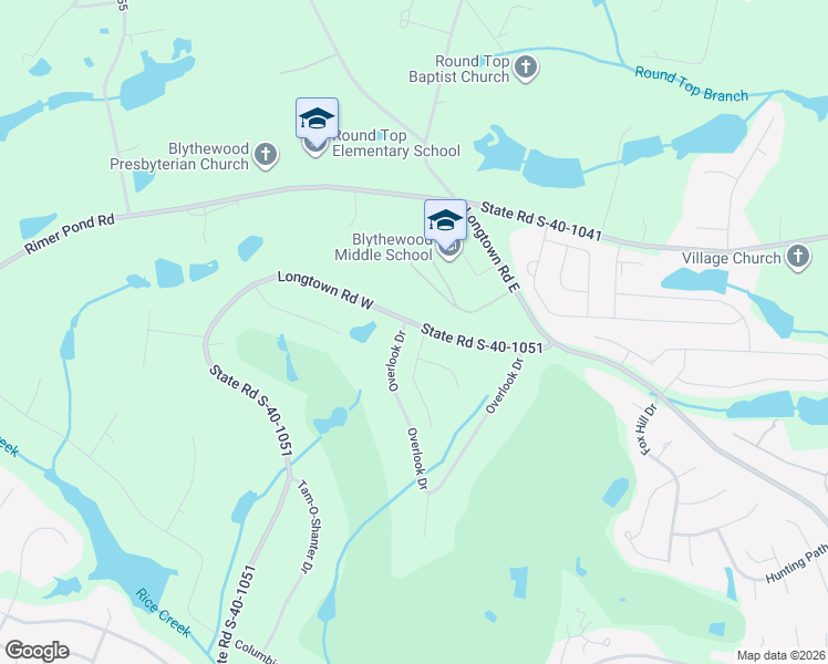 map of restaurants, bars, coffee shops, grocery stores, and more near 100 Walnut Wood Trail in Blythewood
