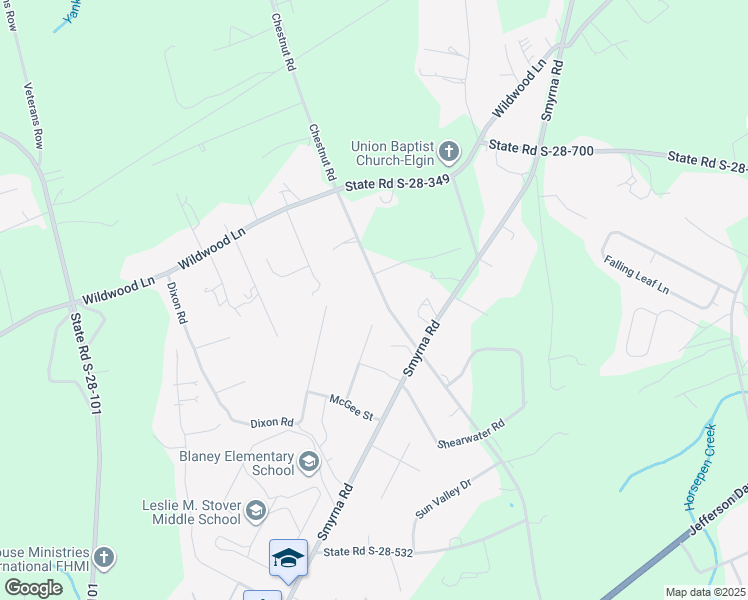 map of restaurants, bars, coffee shops, grocery stores, and more near 1455 McGee Court in Elgin
