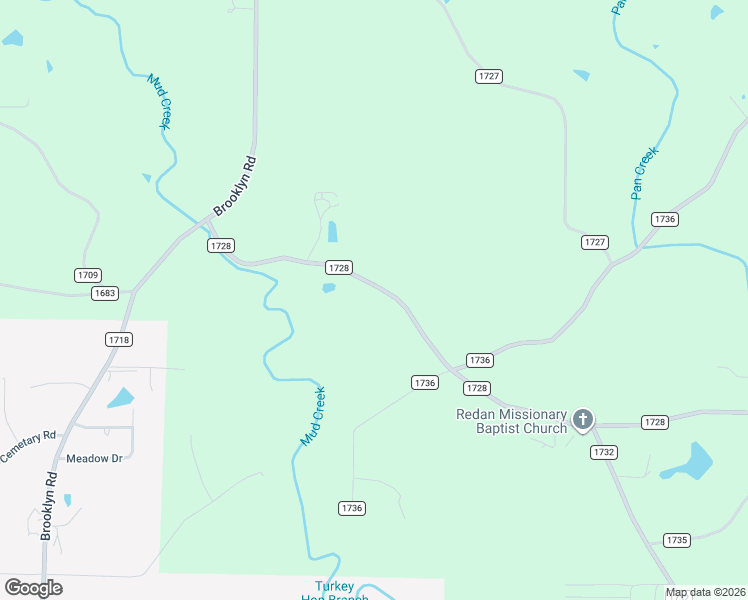 map of restaurants, bars, coffee shops, grocery stores, and more near 448 County Road 1728 in Holly Pond