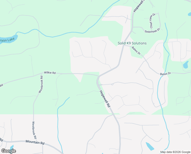 map of restaurants, bars, coffee shops, grocery stores, and more near 1960 Wilkie Road in Alpharetta