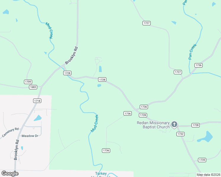 map of restaurants, bars, coffee shops, grocery stores, and more near 448 County Road 1728 in Holly Pond