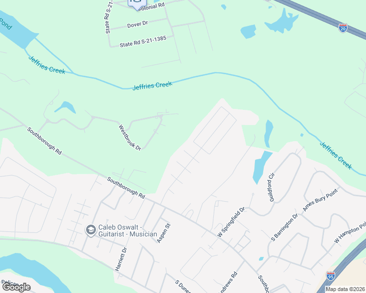 map of restaurants, bars, coffee shops, grocery stores, and more near 3821 Charters Drive in Florence