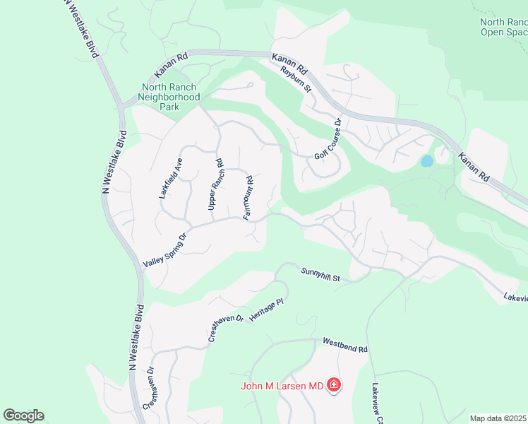 map of restaurants, bars, coffee shops, grocery stores, and more near 4419 Valley Spring Drive in Westlake Village