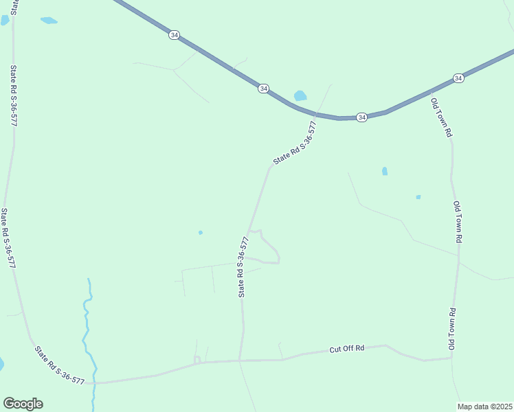 map of restaurants, bars, coffee shops, grocery stores, and more near 435 State Road S-36-577 in Silverstreet