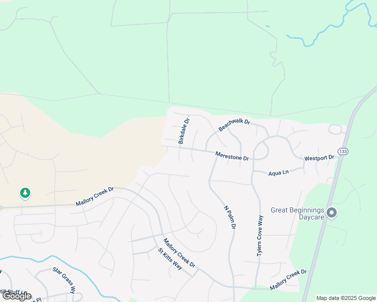 map of restaurants, bars, coffee shops, grocery stores, and more near 1002 Sedgley Court in Winnabow