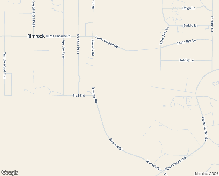 map of restaurants, bars, coffee shops, grocery stores, and more near in Rimrock