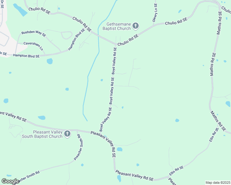 map of restaurants, bars, coffee shops, grocery stores, and more near 197 Boyd Valley Road Southeast in Rome