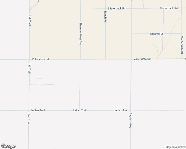 map of restaurants, bars, coffee shops, grocery stores, and more near Valle Vista Road in San Bernardino County